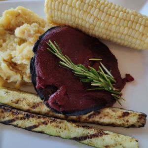 Portobello at Ravens' Restaurant in Mendocino