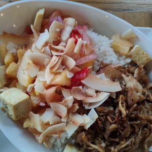 Smoked mushrooms at Ravens' Restaurant in Mendocino