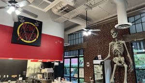 Fun Sekeleton  at Plant Slayer in Fresno