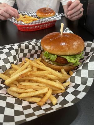 Bbq burger   at Plant Slayer in Fresno