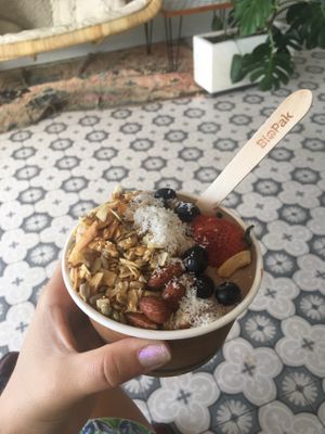 Açai Bowl  at The Pressed Pantry in Byron Bay