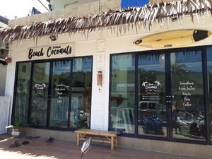 Outside at Beach Coconuts Bowls in Koh Phangan