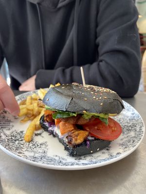 (Already tried 😅) falafel burger (the only vegan burger)  at La Popote D'Ondine in Nice