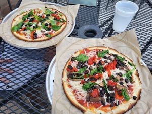 Vegan pizza at Pieology in St George