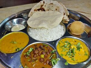 North Indian thali at Shivam in Central Singapore
