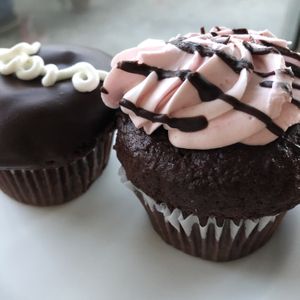 Cupcake Duo from Sugar Plum Plant Based Bakery  at Whole Foods Market in Mill Valley