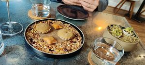 Canapes at Hypha in Chester