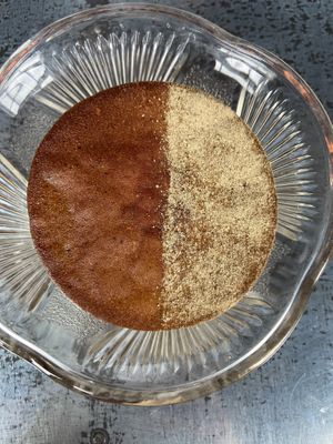 Pre dessert   at Hypha in Chester