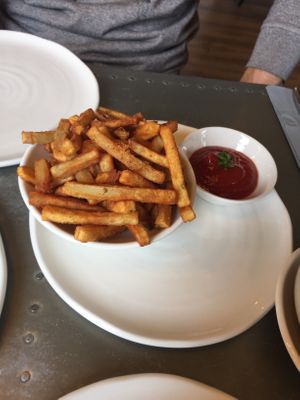 Best fries ever  at Hypha in Chester
