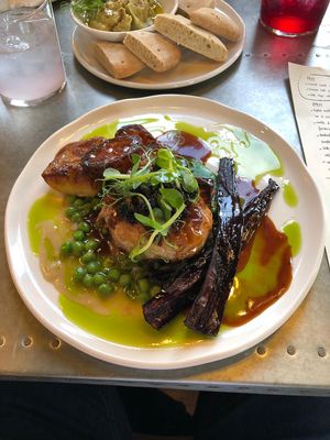 Sunday roast! at Hypha in Chester