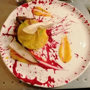 Beet on canvas at Hypha in Chester