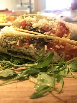 Fajita de arroz  at Boh in Bellver-de-cerdanya