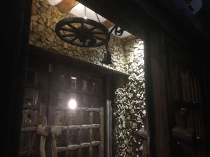 Inside the front doors at Green Loft in Northampton