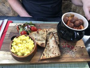 Hungarian meatball goulash at Green Loft in Northampton