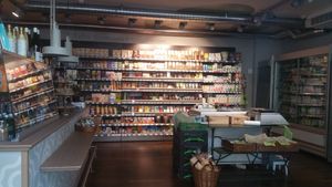 Interior (when closed) at Luna in Luzern