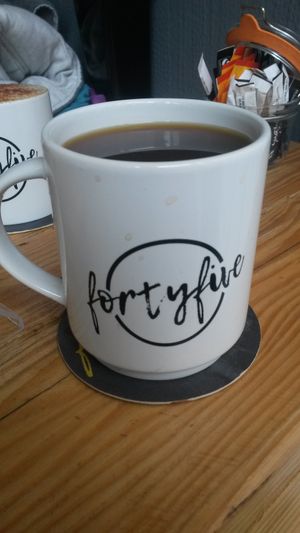 Long black  at FortyFive in York