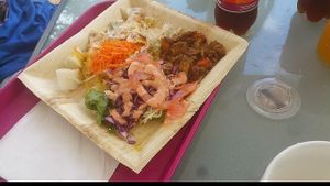 Vegan options  at Le Sunny in Fort-de-france