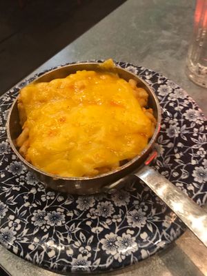 Mac no cheese at Absurd Bird in Bath