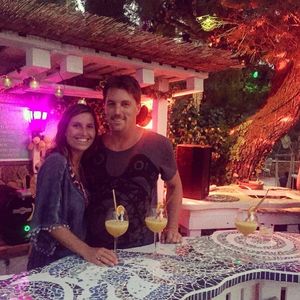 Eric and Nikita together with German shepard Woofer are your vegan hosts.  at Casa Tarsan Vegan Eco Lodge in Villalonga