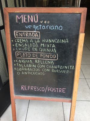 One day at Delicius Sano y Vegano in Callao