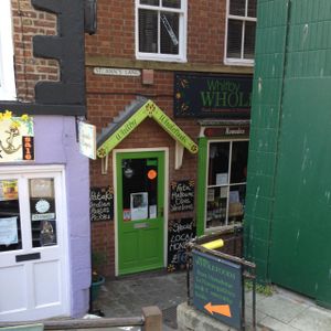 Outside  at Whitby Wholefoods in Whitby