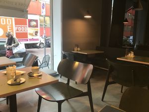 Seating at God Save The Food in Milan