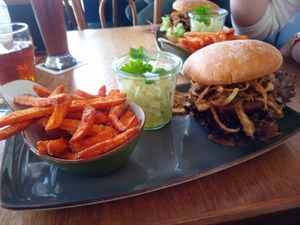 Beyond Meat Burger at Zum Ferdl in Hengersberg