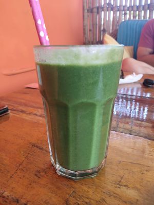 Green Gorilla at Da Mantra Cafe in Tiruvannamalai