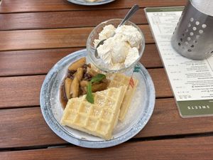 Dutch Apple Wafflee  at The Waffle House in Kwazulu-natal