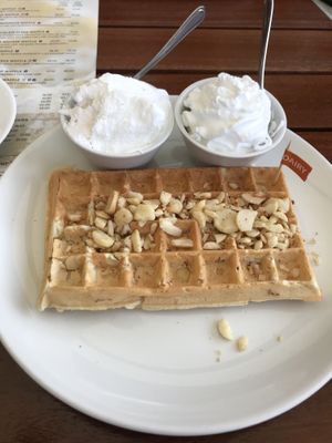 Vegan Waffle at The Waffle House in Kwazulu-natal