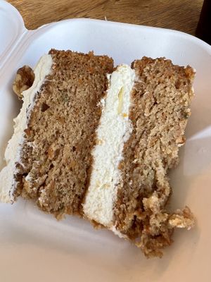 Vegan & gluten free carrot cake 🥕   at The Cult of Coffee in Aberdeen