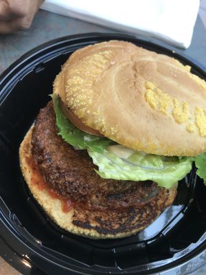 Full Taste Burger, the name is accurate.  Wow, so good! at A Full Taste in Decatur