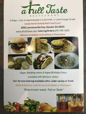 Where to find them at A Full Taste in Decatur