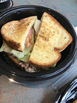 Chicken-less sandwich  at A Full Taste in Decatur