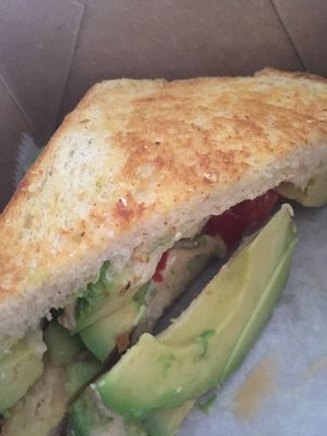 Avocado toast  at A Full Taste in Decatur
