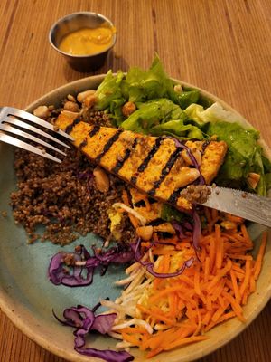 Oops, I started already before I took the picture 🤭 at Super Fourchette in Brussels