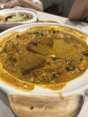 Veg curry fish #Veganuary at D'Life Signature 蔬品軒 - Novena in Central Singapore