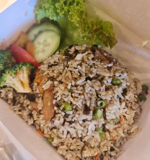 Olive Fried Rice $7.80 ~31/12/22 at D'Life Signature 蔬品軒 - Novena in Central Singapore