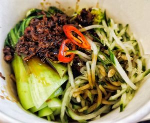 Take away minced meat noodles, not bad, worth trying at D'Life Signature 蔬品軒 - Novena in Central Singapore