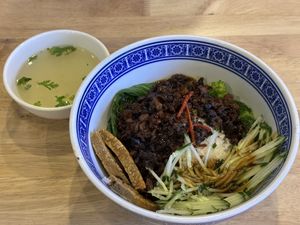 Minced meat rice   at D'Life Signature 蔬品軒 - Novena in Central Singapore