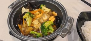 Tofu hot pot at D'Life Signature 蔬品軒 - Novena in Central Singapore