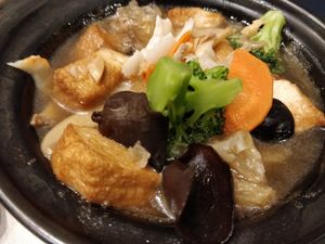 Claypot tofu at D'Life Signature 蔬品軒 - Novena in Central Singapore