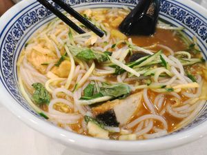 Assam laksa at D'Life Signature 蔬品軒 - Novena in Central Singapore