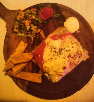 Vegan Cannelloni at Renaissance in Manali