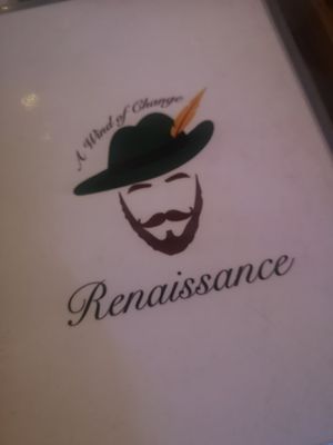 Menu at Renaissance in Manali