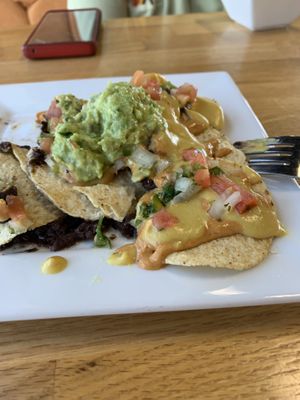 Vegan Nachos #Veganuary at Foodamed in Mc Allen