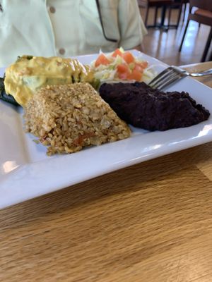 Vegan Chille relleno  #Veganuary at Foodamed in Mc Allen