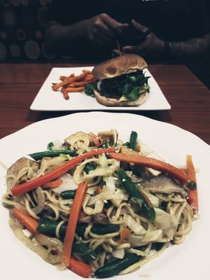 Pancit was outstanding! at Foodamed in Mc Allen