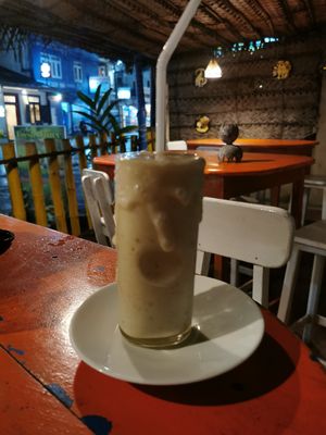Vegan Banana Milkshake at Sempiternal  in Hikkaduwa