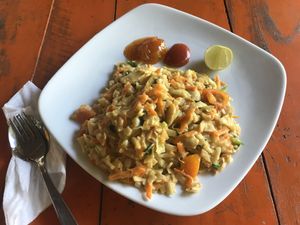 Veg kottu at Sempiternal  in Hikkaduwa